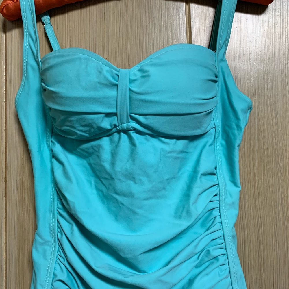 Vintage style one piece swimsuit